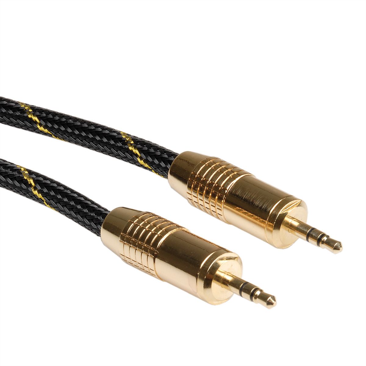 ROLINE GOLD 3,5mm Audio-Verbindungskabel ST/ST, 2,5 m