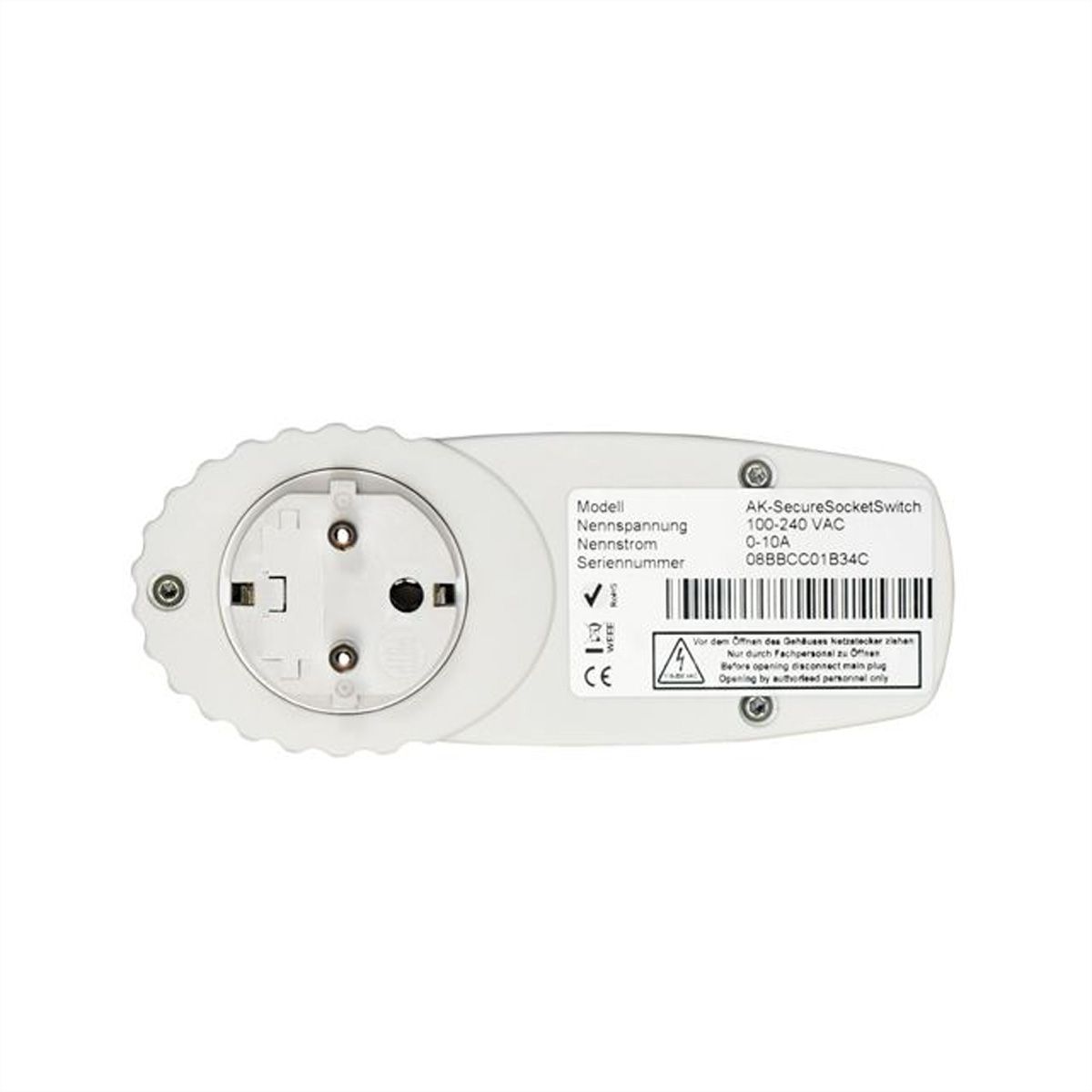 AK Secure Socket Switch Schaltbare IP Steckdose