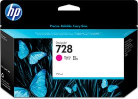 HP 728 Magenta DesignJet Druckerpatrone, 130 ml