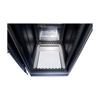 SCHROFF Bodenblech EMV, perforiert, mit Kableinführung - BODENBL.PERF.600BX800T EMC