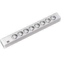 BACHMANN 19" 1,5HE 8xCEE7/3 ws Strom 2,0m CEE7/7