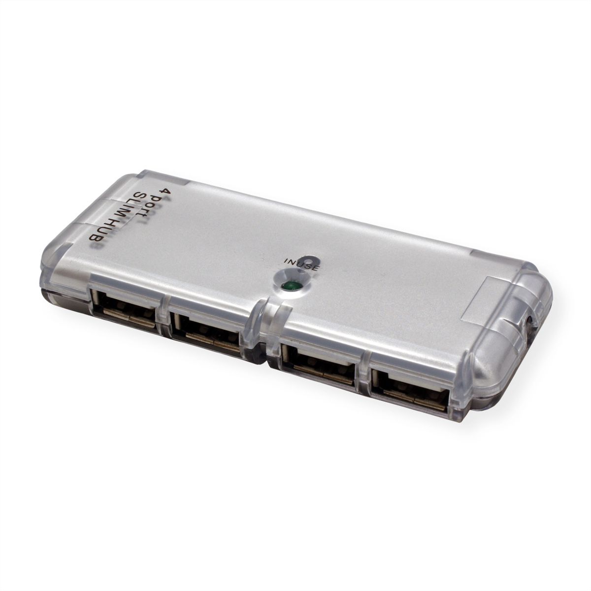 VALUE USB 2.0 Notebook Hub, 4 Ports, ohne Netzteil