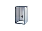 SCHROFF 19"-Schrank, mit Rauchglastür und Rückwand - NOVASTAR 12HE553B600T 7021-35