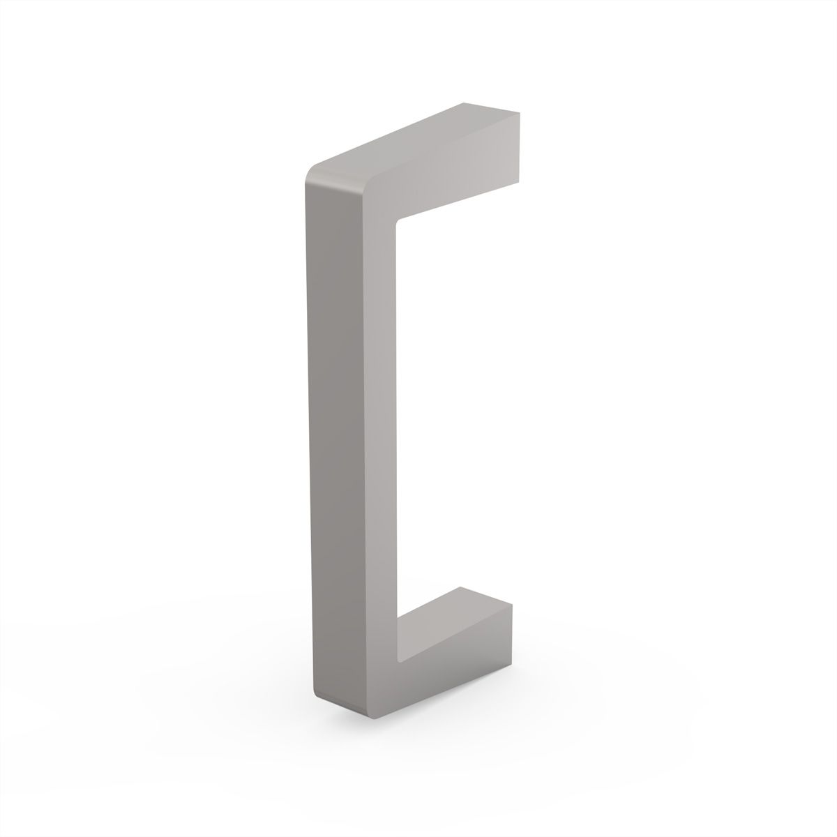 SCHROFF Frontgriff, einteilig - FRONTGRIFF ALU 3HE ELOXIERT