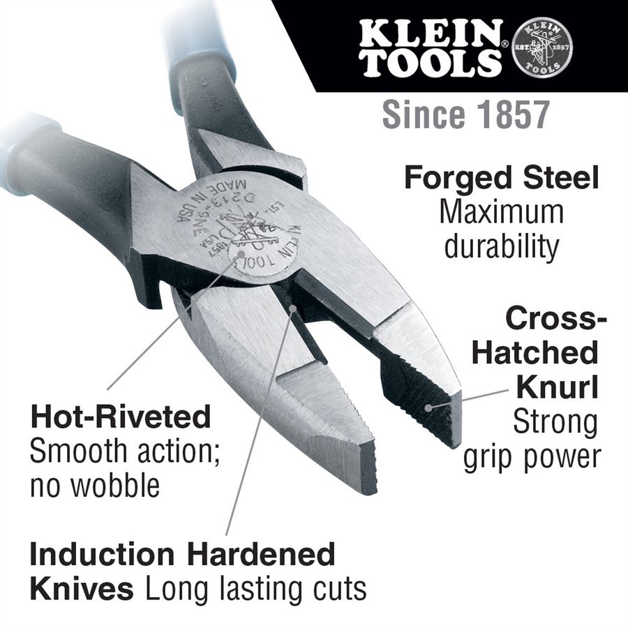 KLEIN TOOLS D2000-9NE Telekommunikationszange, 238 mm