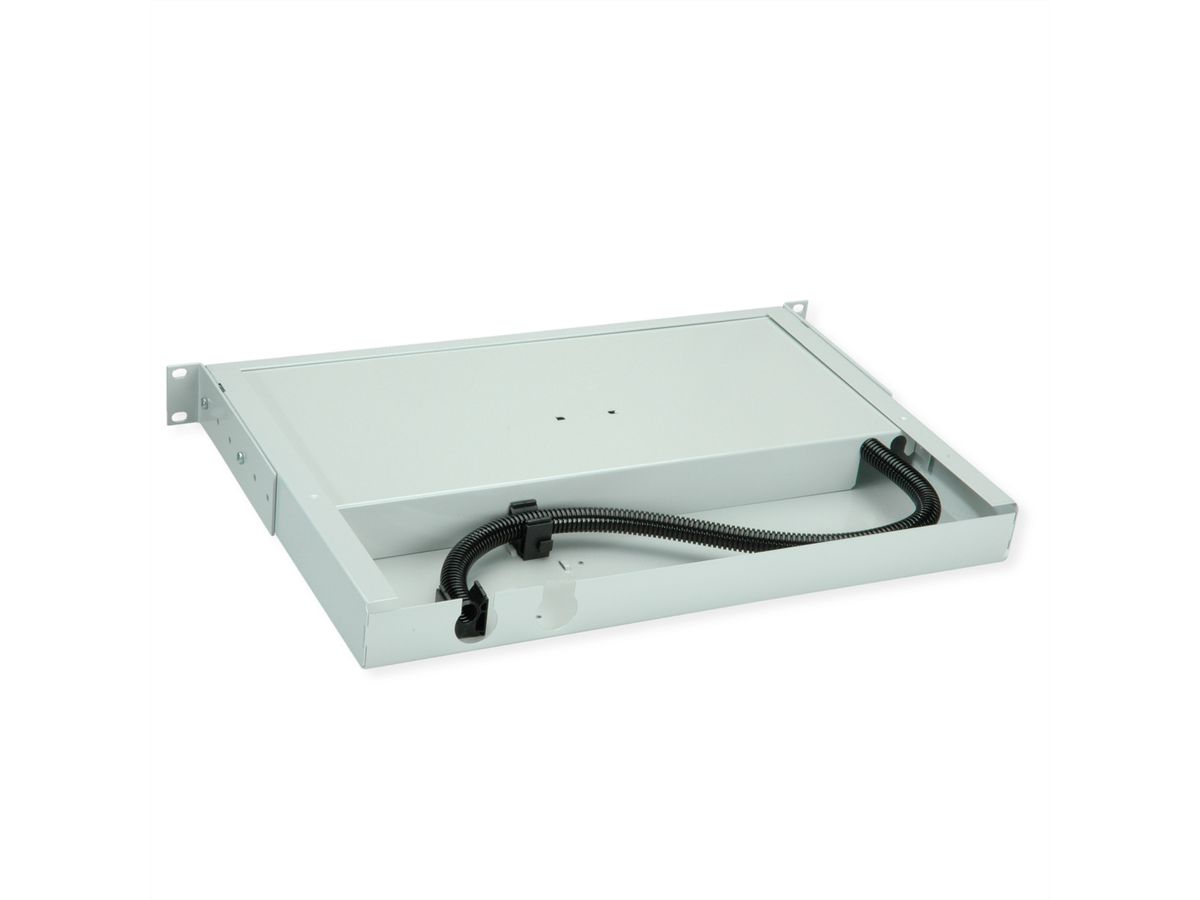 TELEGÄRTNER PROFI V LWL-Panel mit Kupplungen, 12x LC Duplex, blau, OS2