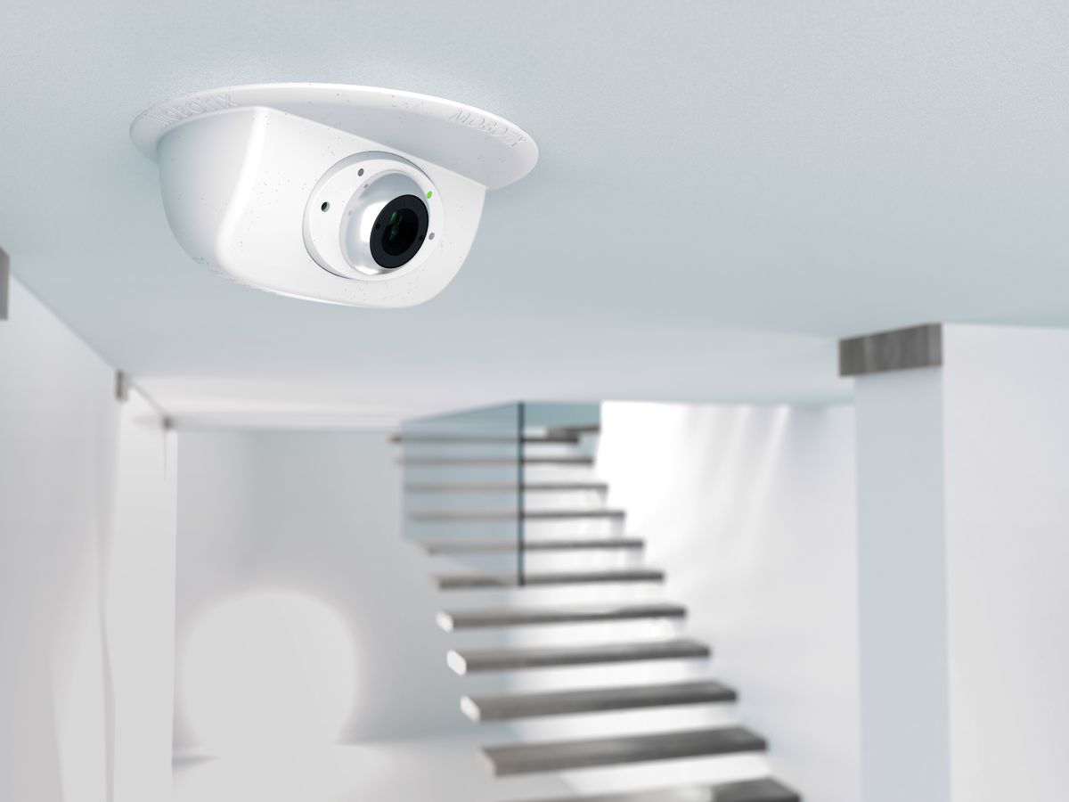 MOBOTIX p26B-Indoorkamera 6MP ohne Objektiv (Tag) IP20 und IK06, AUDIO