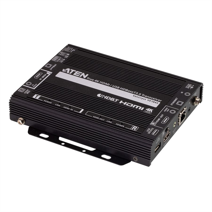 ATEN VE1843 True 4K HDMI USB HDBaseT 3.0 Transceiver