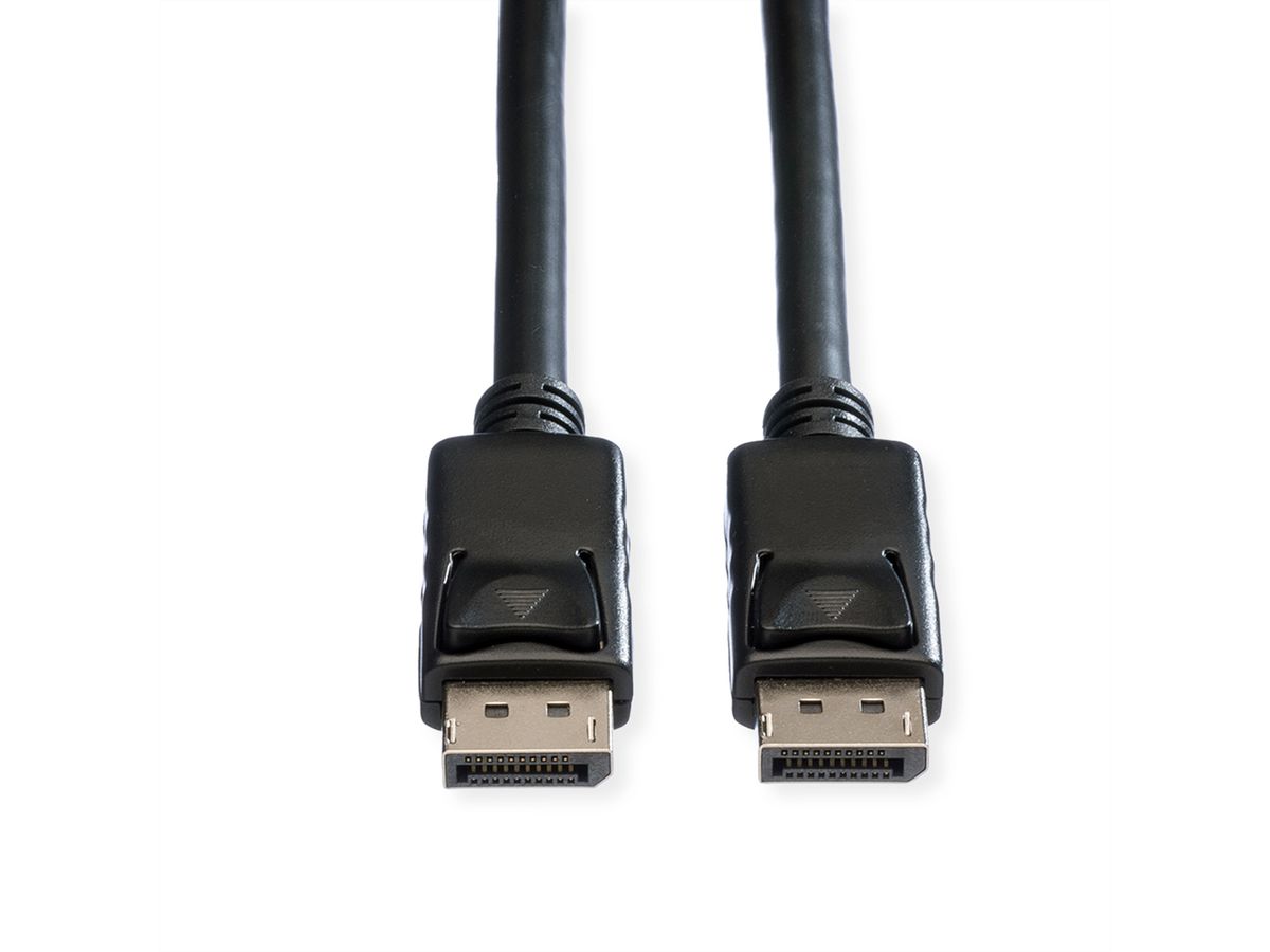 ROLINE DisplayPort Kabel, DP ST - ST, schwarz, 10 m