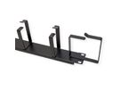 VALUE 19"-Frontplatte, 6 Ösen Typ G, schwarz