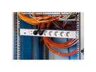 BACHMANN 19" 1,5HE 7xCEE7/3 ws 1xSPD Strom 2,0m CEE7/7