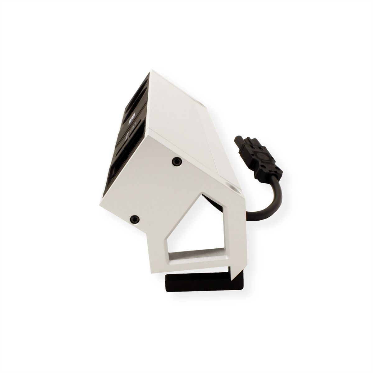 BACHMANN DESK2 2x Schutzkontakt 1x USB-Charger 1x ABD GST18, weiß