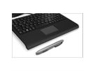 KeySonic ACK-3410 Super Mini Tastatur mit integriertem Smart-Touchpad