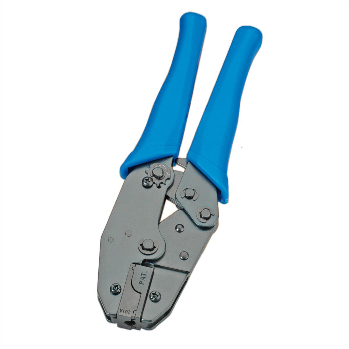 VALUE Crimpzange für HiRose RJ-45 TM21 und TM31 Stecker , blau