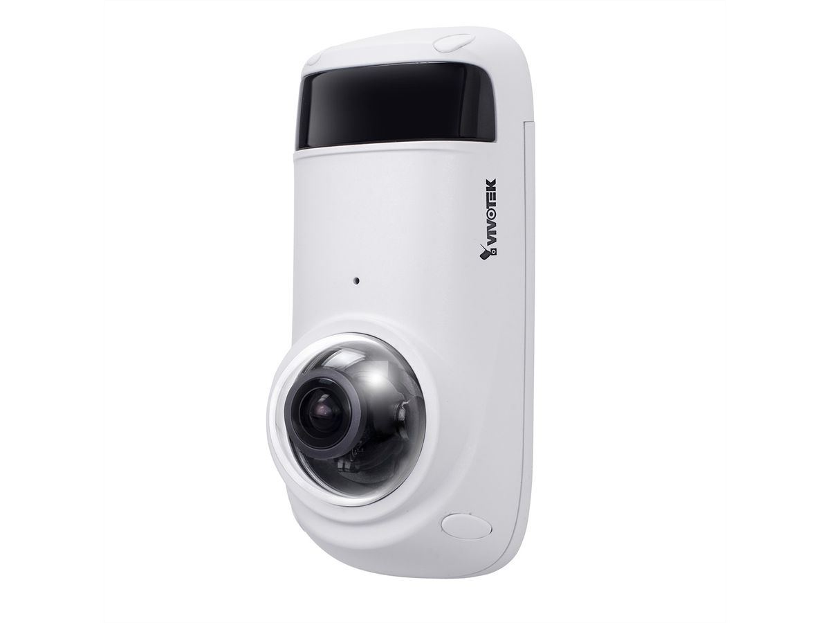 VIVOTEK CC9381-HV Cube IP-Kamera 5MP, 180° H.265, IR 15m WDR Pro SNV IP66 IK10