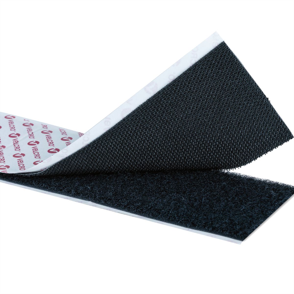 VELCRO® Extreme Strength Fastener 25m Hakenband 25m Flauschband, Haken & Flausch 50mm schwarz