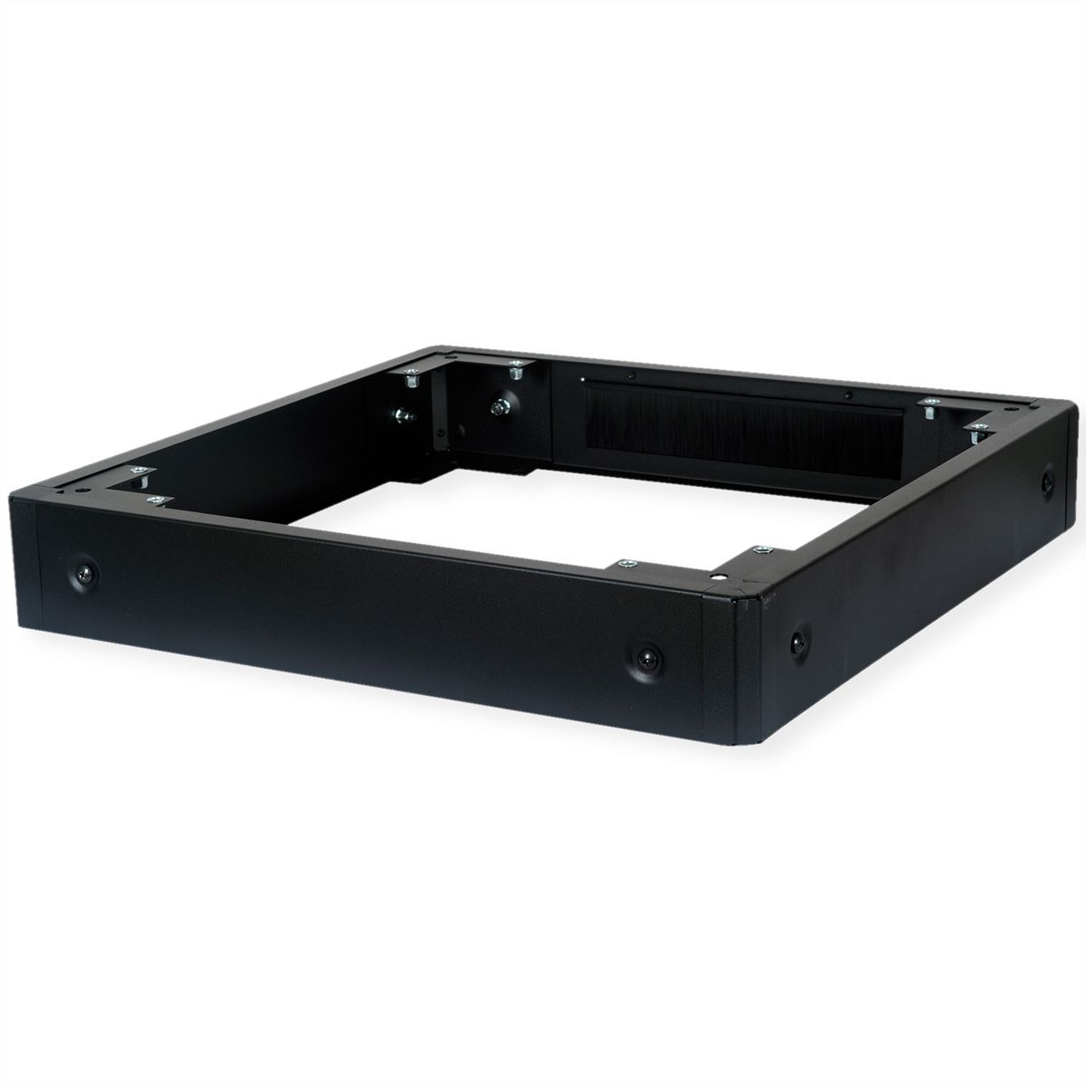 ROLINE Sockel für Netzwerkschrank, 600x600 BxT, schwarz