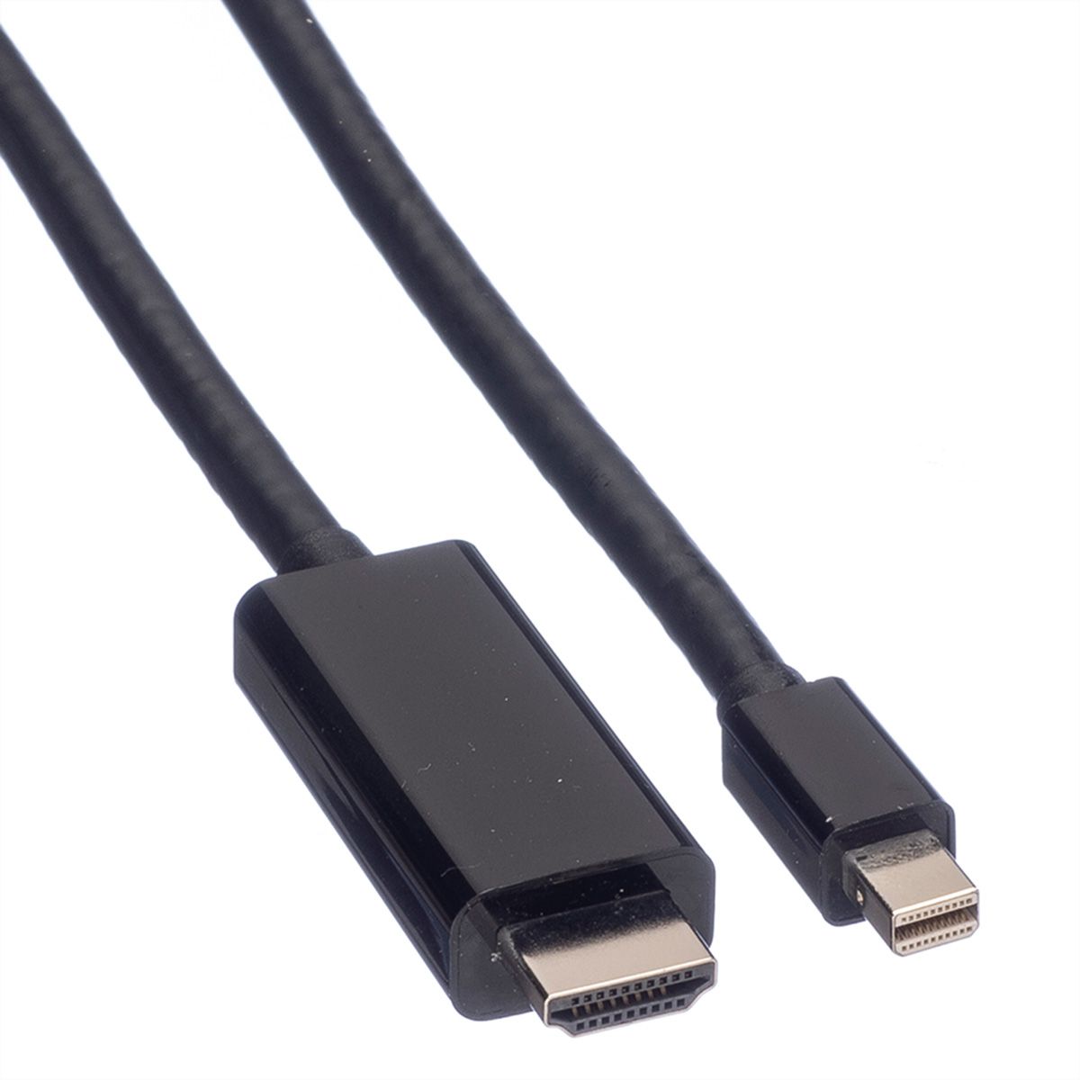 VALUE Mini DisplayPort Kabel, Mini DP-UHDTV, ST/ST, schwarz, 1 m