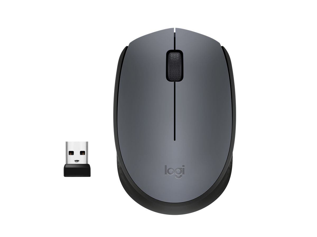 LOGITECH M170 wireless Maus grau