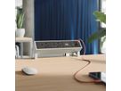 BACHMANN DESK2 2xUK 1xUSB C/C 45W, L=0,2m INOX