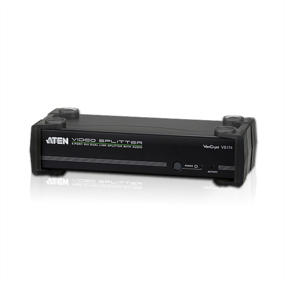 ATEN VS174 DVI Dual Link Video-/Audiosplitter, 4fach