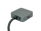 VALUE USB 3.2 Gen 2 Hub, 4 Ports (2x USB-A + 2x USB-C), mit Verlängerungskabel, 3 m