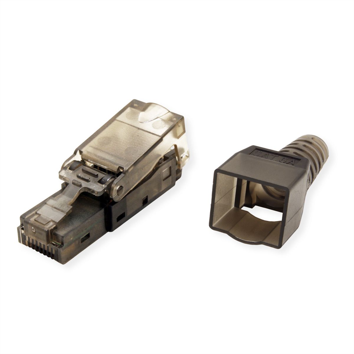 VALUE feldkonfektionierbarer RJ-45 Stecker Cat.6A (Class EA), UTP