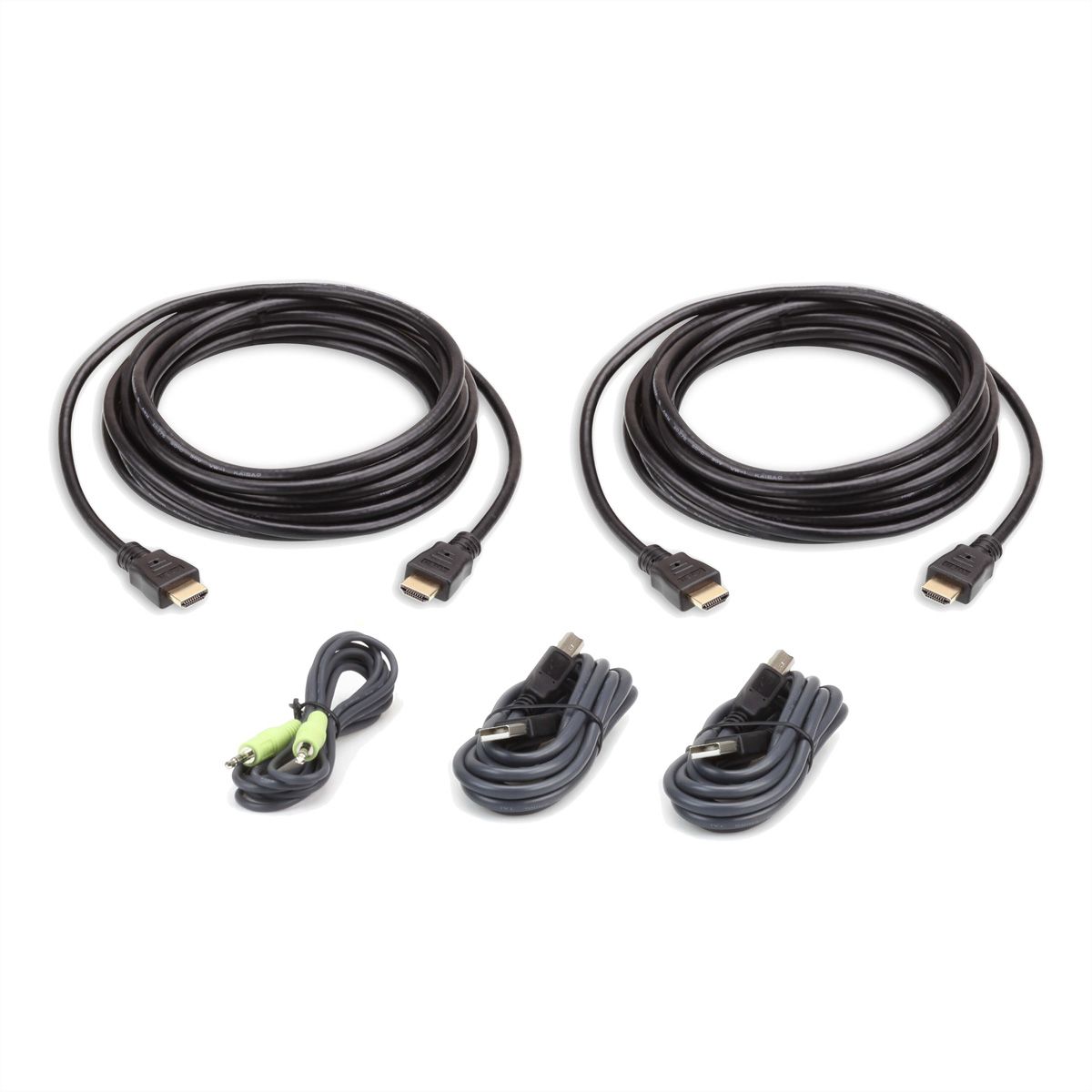 ATEN 2L-7D03UHX5 USB HDMI Dual Display Secure KVM Kabel Set