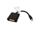 VALUE Mini DisplayPort-DVI Adapter, Mini DP ST - DVI BU