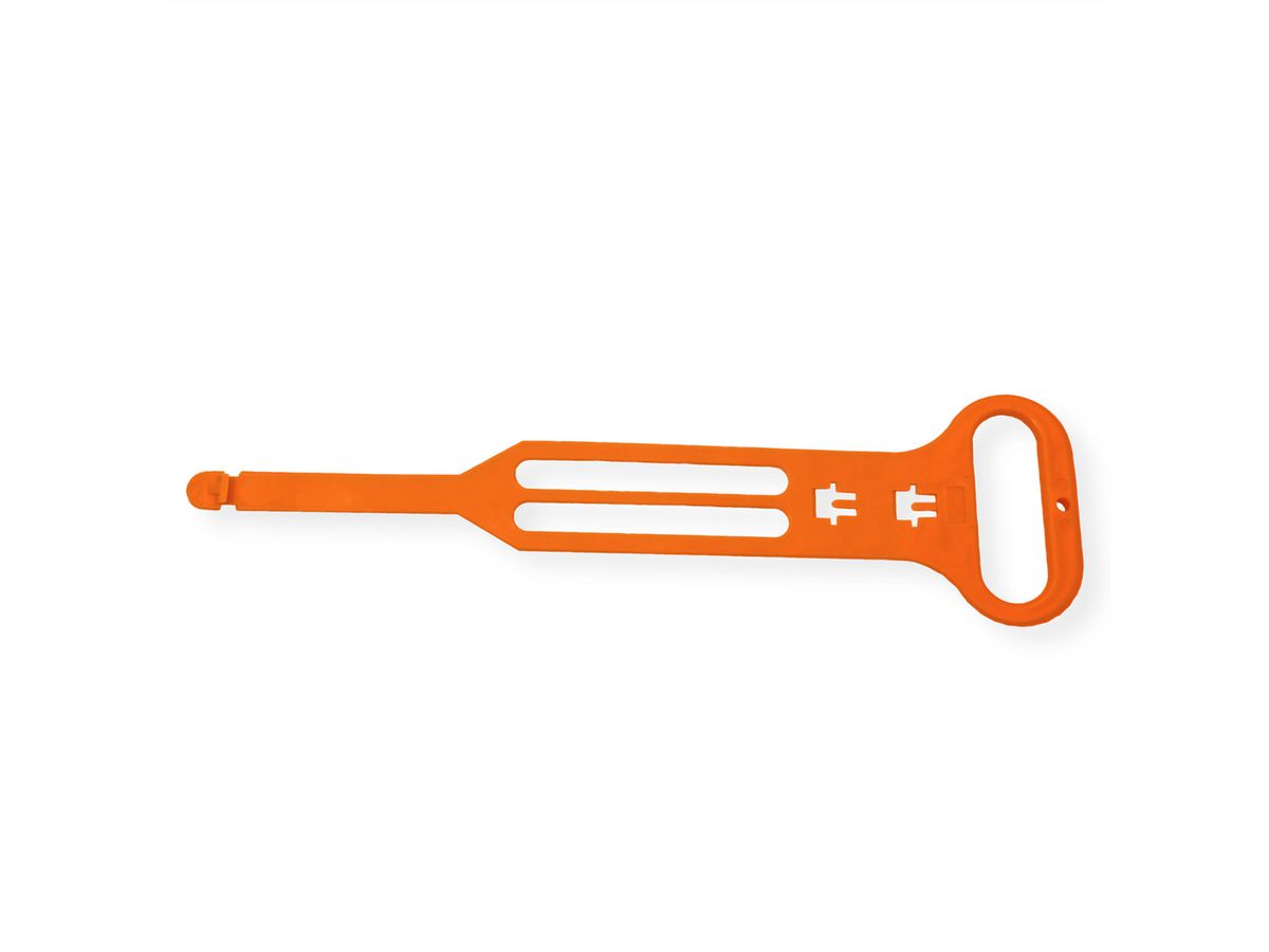 BACHMANN Kabeltragehilfe, PVC, orange, für Leitungen und Schläuche