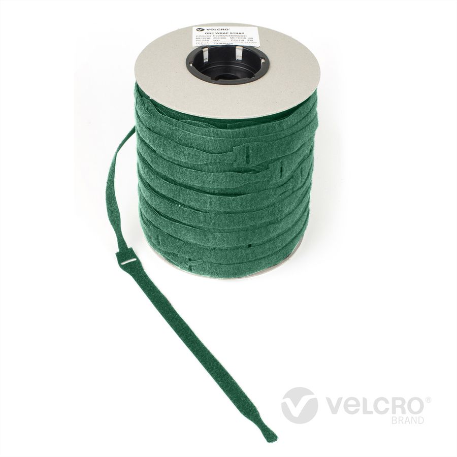 VELCRO® One Wrap® Strap 13mm x 200mm, 750 Stück, grün