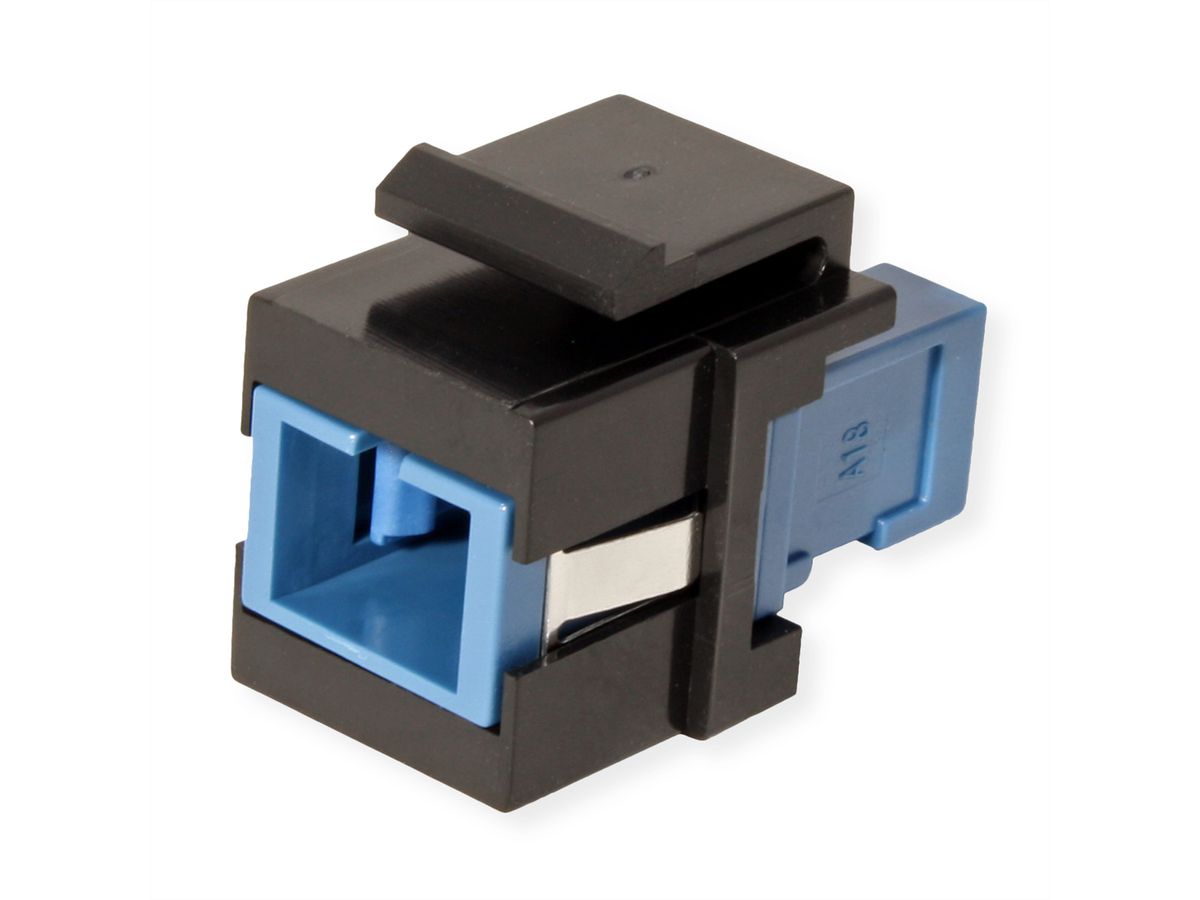 ROLINE Keystone LWL-Adapter SC/SC Simplex, Single Mode, OS2