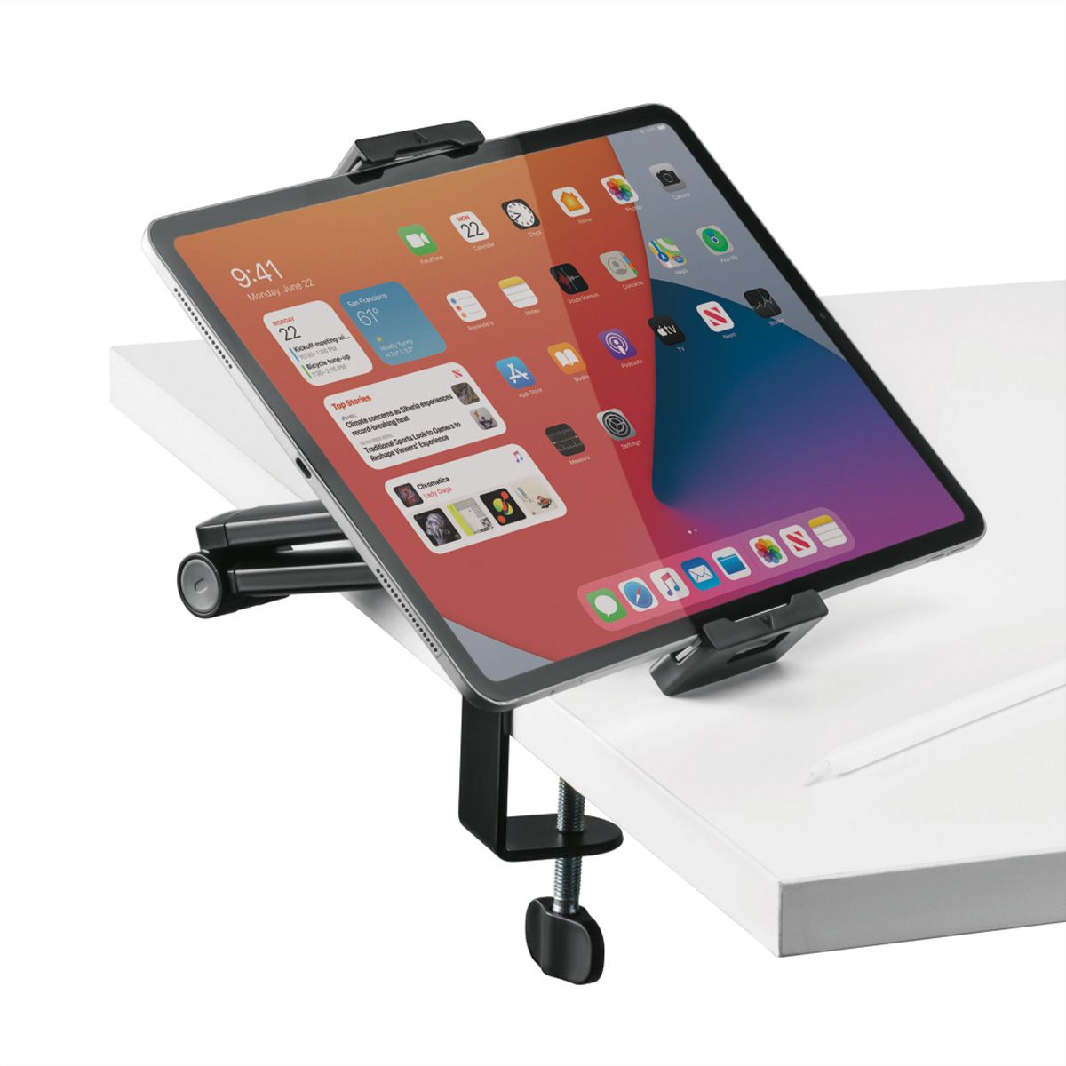 VALUE Universal-Tablet-Tischständer, Tischbefestigung