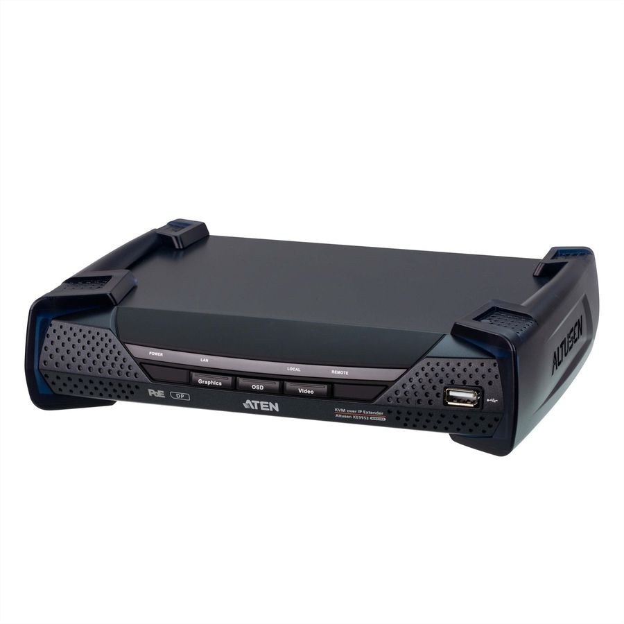ATEN KE9952R 4K DP KVM over IP Extender mit PoE Receiver