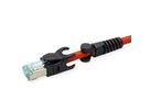 EasyLan VarioBoot Patchkabel Kat.6A, S/FTP, rot, 3 m
