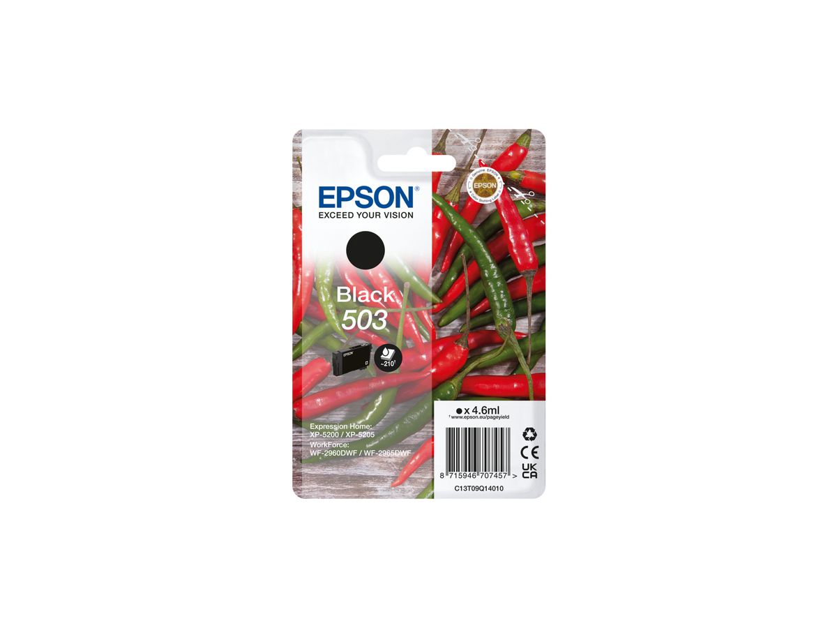Epson 503 Druckerpatrone 1 Stück(e) Original Standardertrag Schwarz