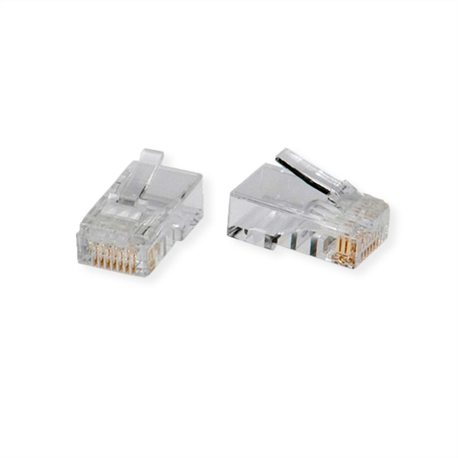 ROLINE Modular Plug ungeschirmt, Cat.6 (Class E), 10 Stck