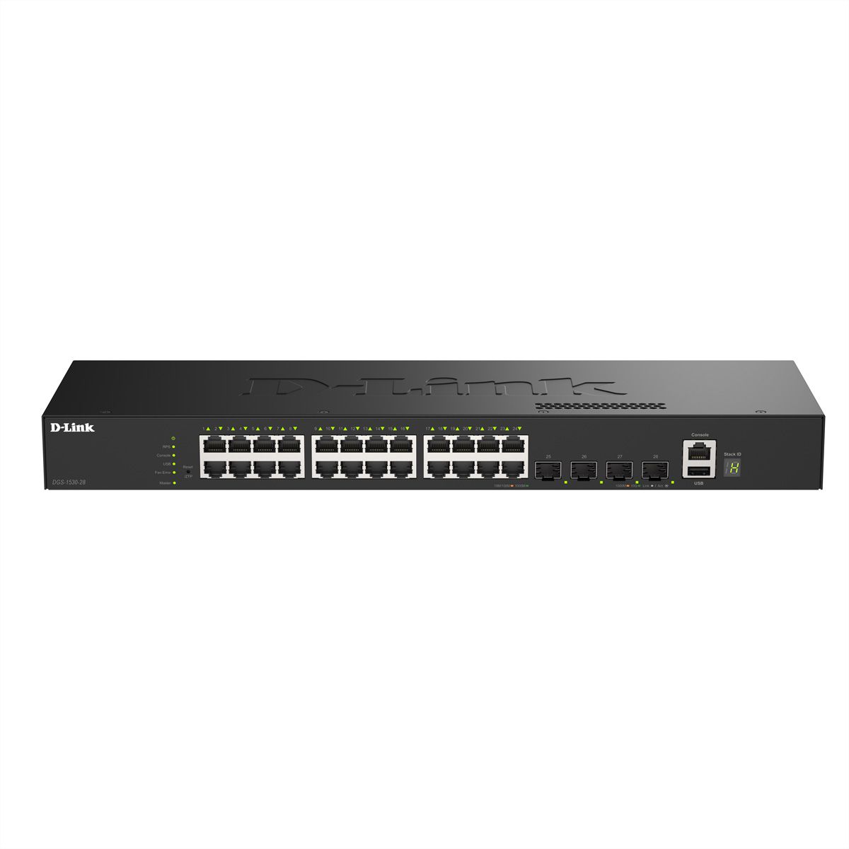 D-Link DGS-1530-28/E 28-Port Switch Smart Managed Gigabit Stack 4x 10G