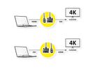 ROLINE Monitorkabel DVI (24+1) - HDMI, ST/ST, schwarz / silber, 3 m