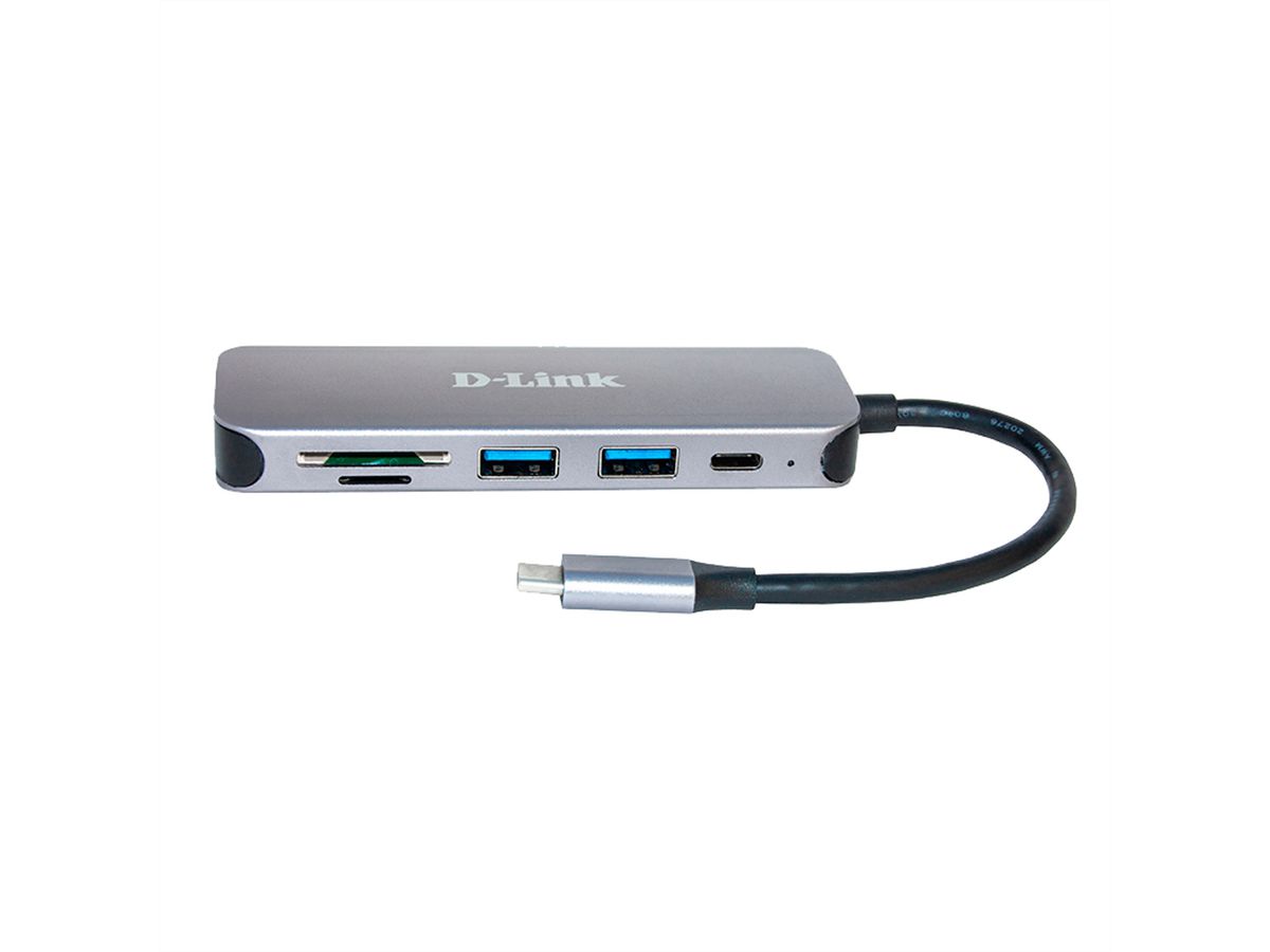 D-Link DUB-2325 5-in-1 USB-C Hub mit Card Reader
