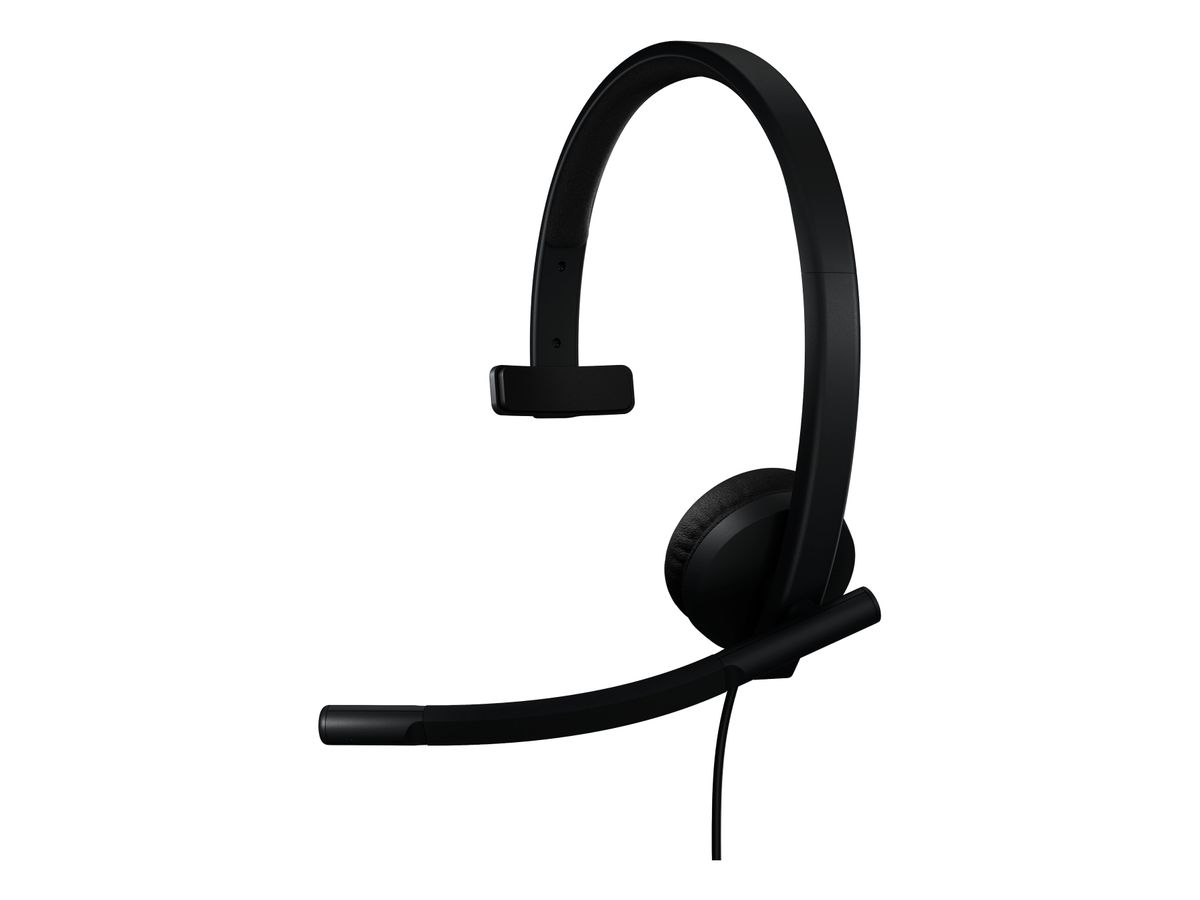 Logitech H570e Kopfhörer Kabelgebunden Kopfband Büro/Callcenter USB Typ-C Schwarz