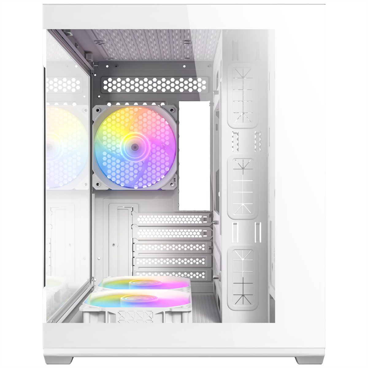 ANTEC CX60M ARGB PC Gehäuse Mini Tower Micro-ATX, weiß