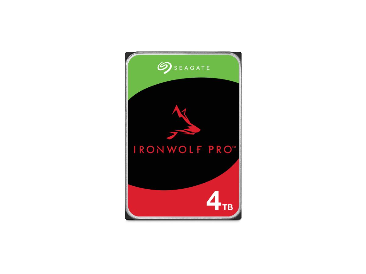 Seagate IronWolf Pro ST4000NT001 Interne Festplatte 4 TB 7200 RPM 256 MB 3.5"