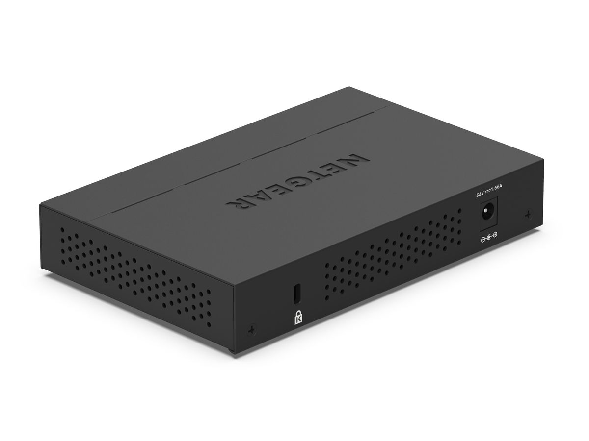 NETGEAR GS305PP Unmanaged Gigabit Ethernet (10/100/1000) Power over Ethernet (PoE) Schwarz