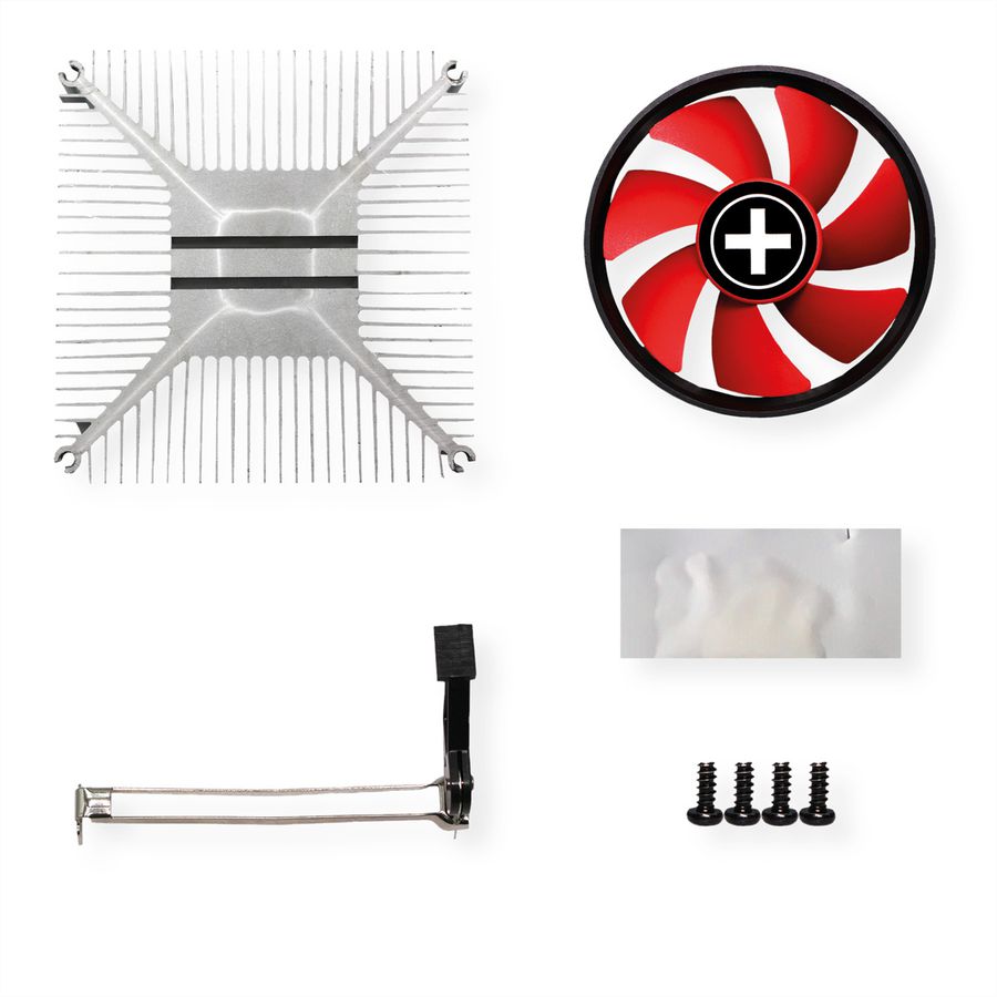 Xilence A250PWM AMD CPU Kühler, Top Blow, 92mm PWM Lüfter, 95W TDP
