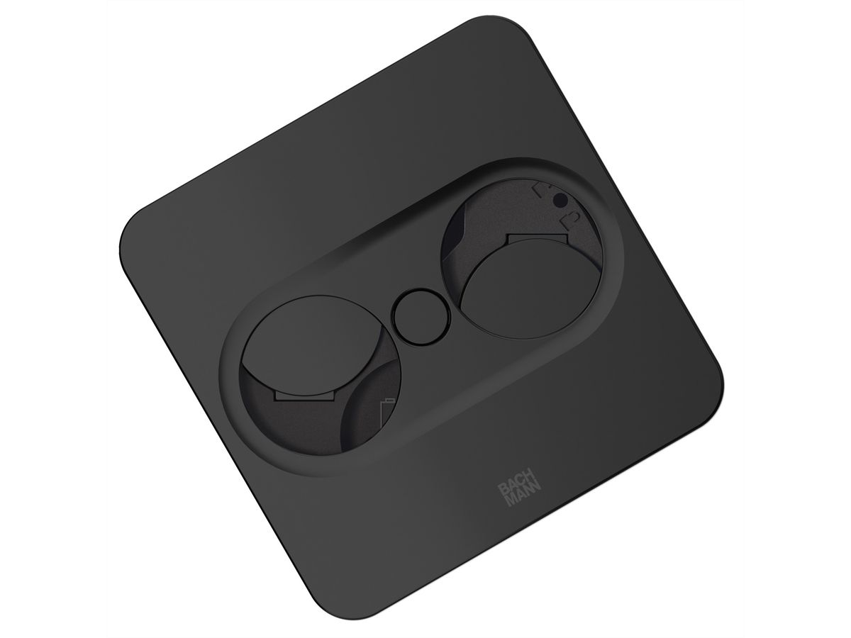 BACHMANN TWIST2 1xT13 Charger USB A/C, T12 Montagestecker