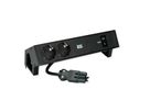 BACHMANN DESK2 2x CEE7/3, USB-C, USB-Charger 100W, GST18 0,2m