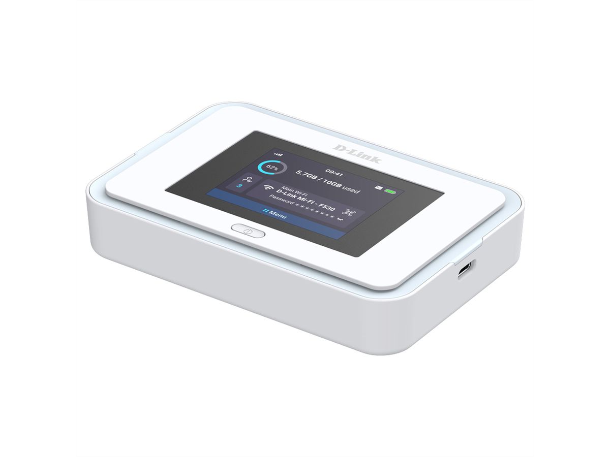 D-Link F530 Wi-Fi 6 5G Mobile Hotspot, NR AX3000