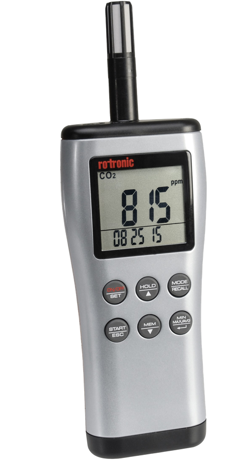 ROTRONIC CP11 - CO2-, Feuchte- und Temperatur-Handmessgerät