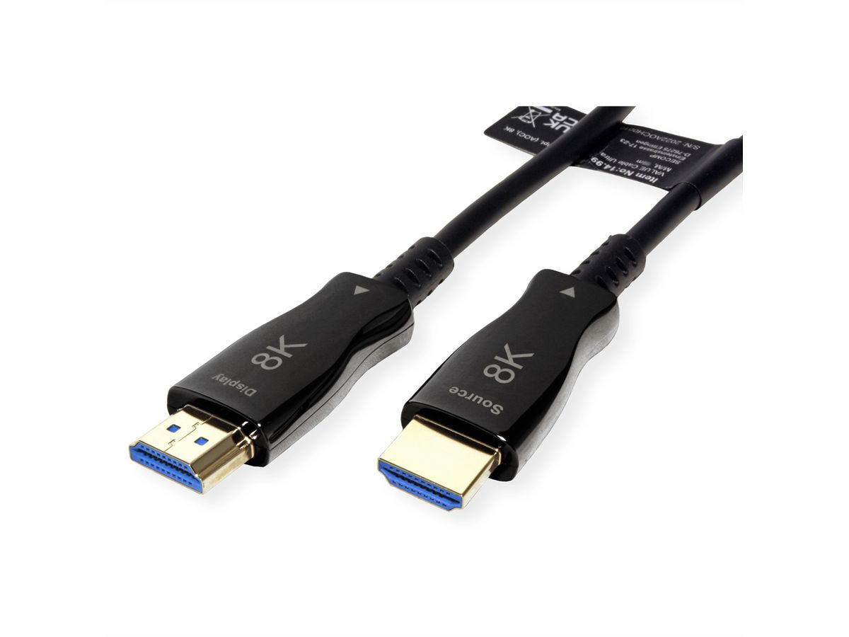 VALUE Ultra HDMI Aktiv Optisches 8K Kabel, 15 m